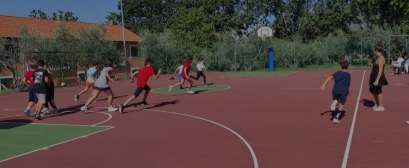 Bambini durante un’attività sportiva guidata
